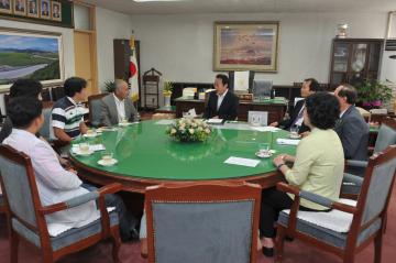 일본 도치기현 카누마시의회 의원 방문
