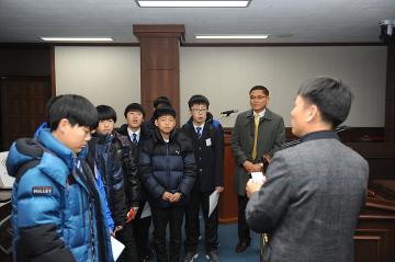 순천매산중학교 학생 모의의회 개최