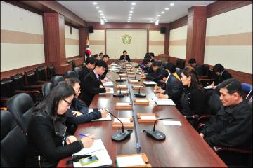 의회사무국 직원 회의