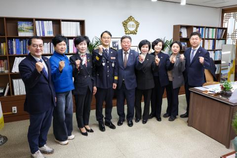 2025_3_13(목)_김대원 순천결찰서장 의장실 방문