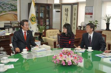 중국 청해시 한국방문단 방문(2009.10.22) 
