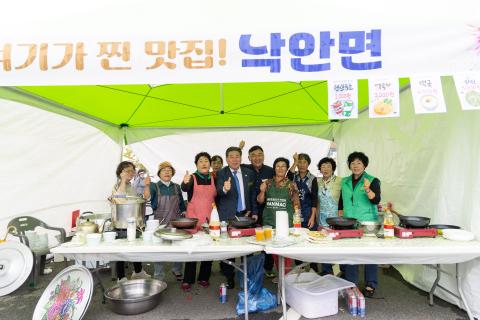 2025_10_15(수)_제31회 순천시민의 날 기념식 읍면동 먹거리 체험 홍부 부스 순회